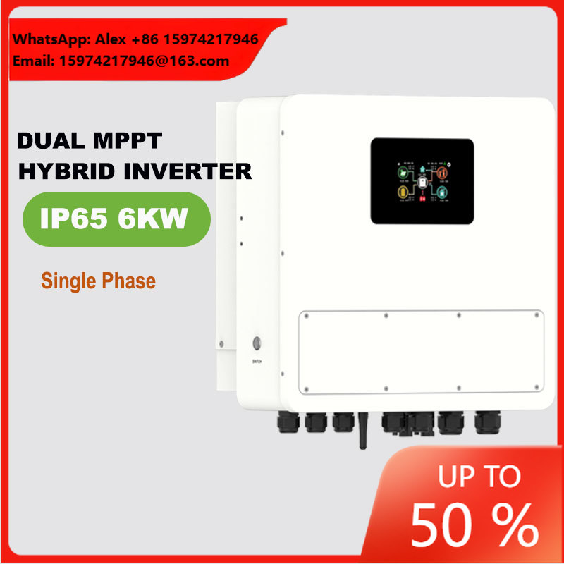 อินเวอร์เตอร์พลังงานแสงอาทิตย์ - Off Grid Solar Inverter 48V 6000W บทวิจารณ์และราคา