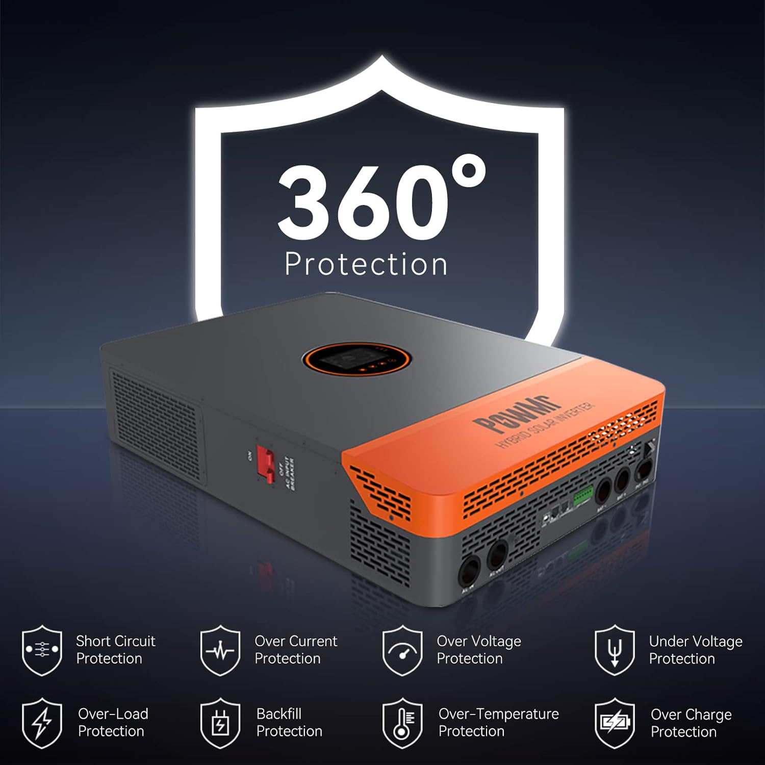 PowMr 10KW แยกเฟสอินเวอร์เตอร์ - Split Phase Inverter 10Kw 110V 220V บทวิจารณ์และราคา